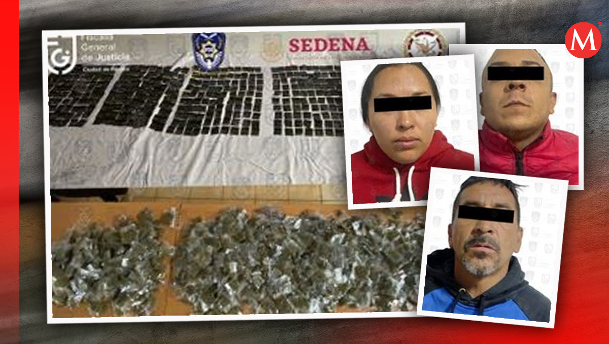 Detienen a Osvaldo Raúl “N”, María del Socorro “N” y Pedro “N”.