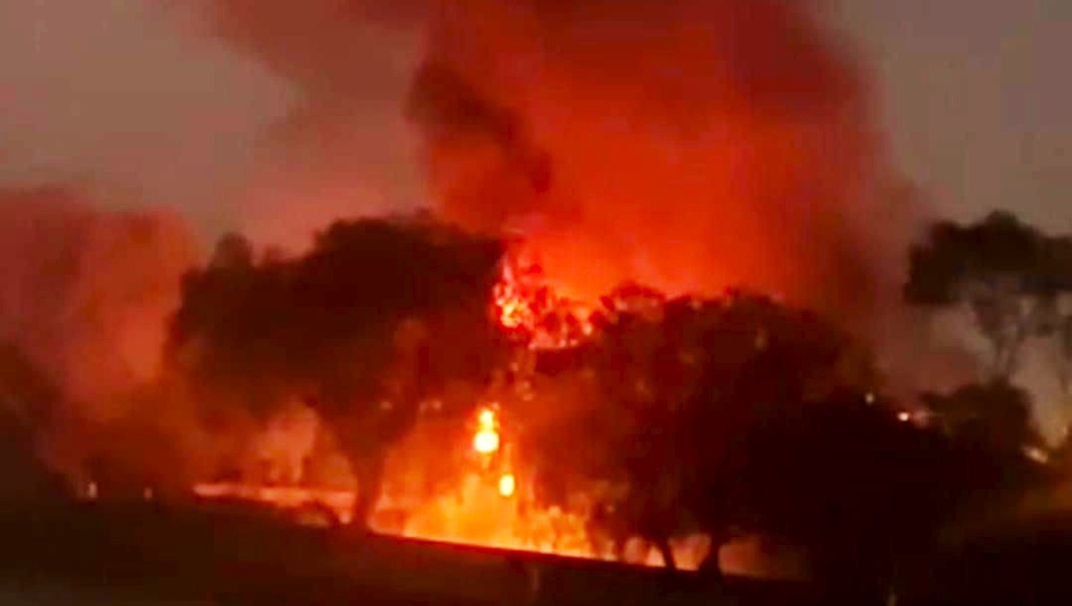 Explosión en taller de Ecatepec. Foto: (Especial)