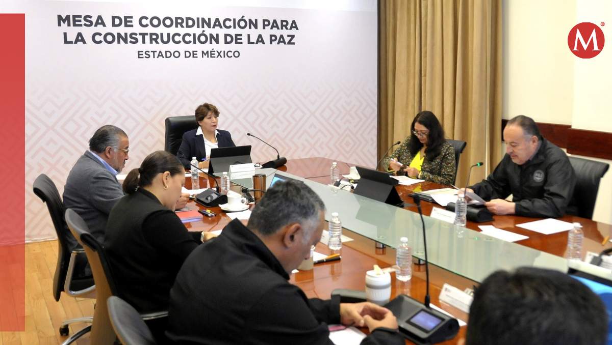 La gobernadora del Estado de México revisa estrategia de seguridad| Especial
