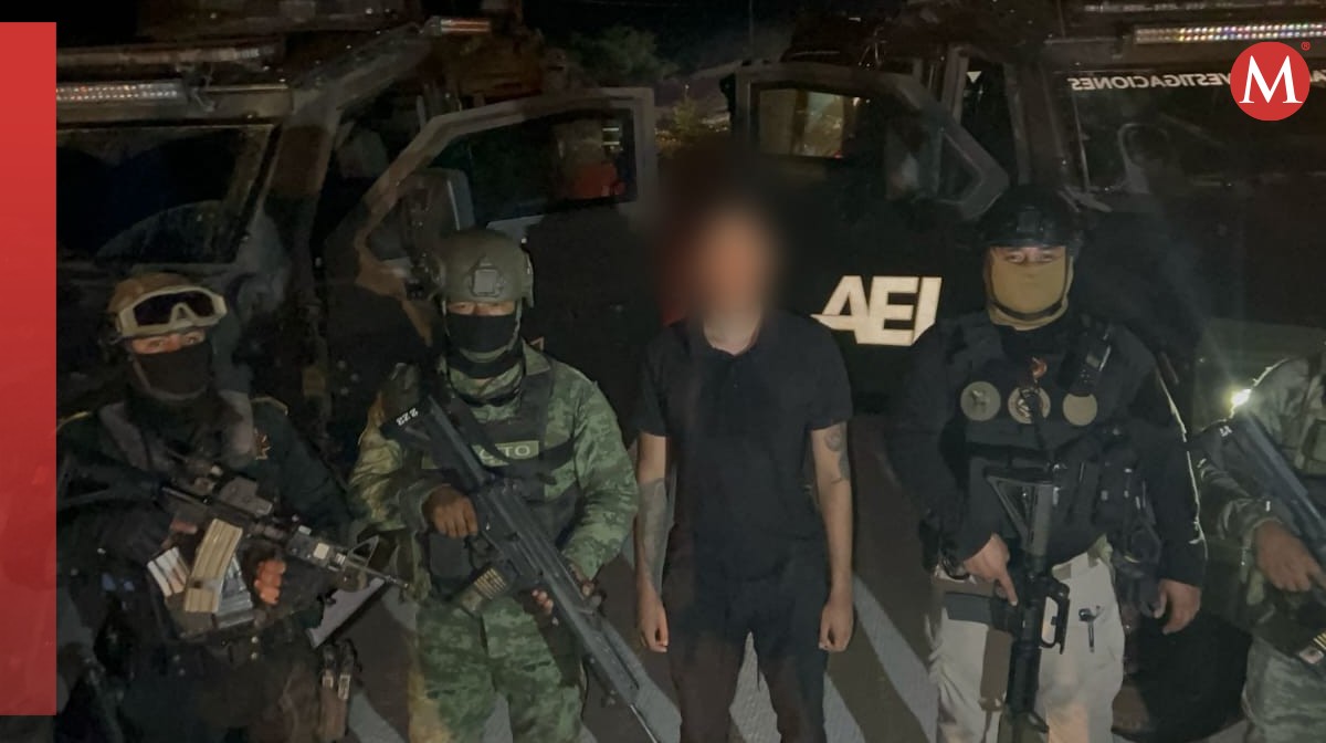 Joven rescatado en Anáhuac. Foto: Especial