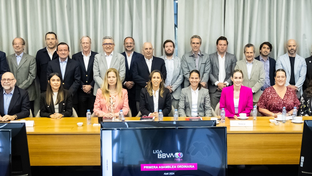 Mariana Gutiérrez, nombrada presidenta de Liga MX Femenil en Asamblea (Cortesía FMF)