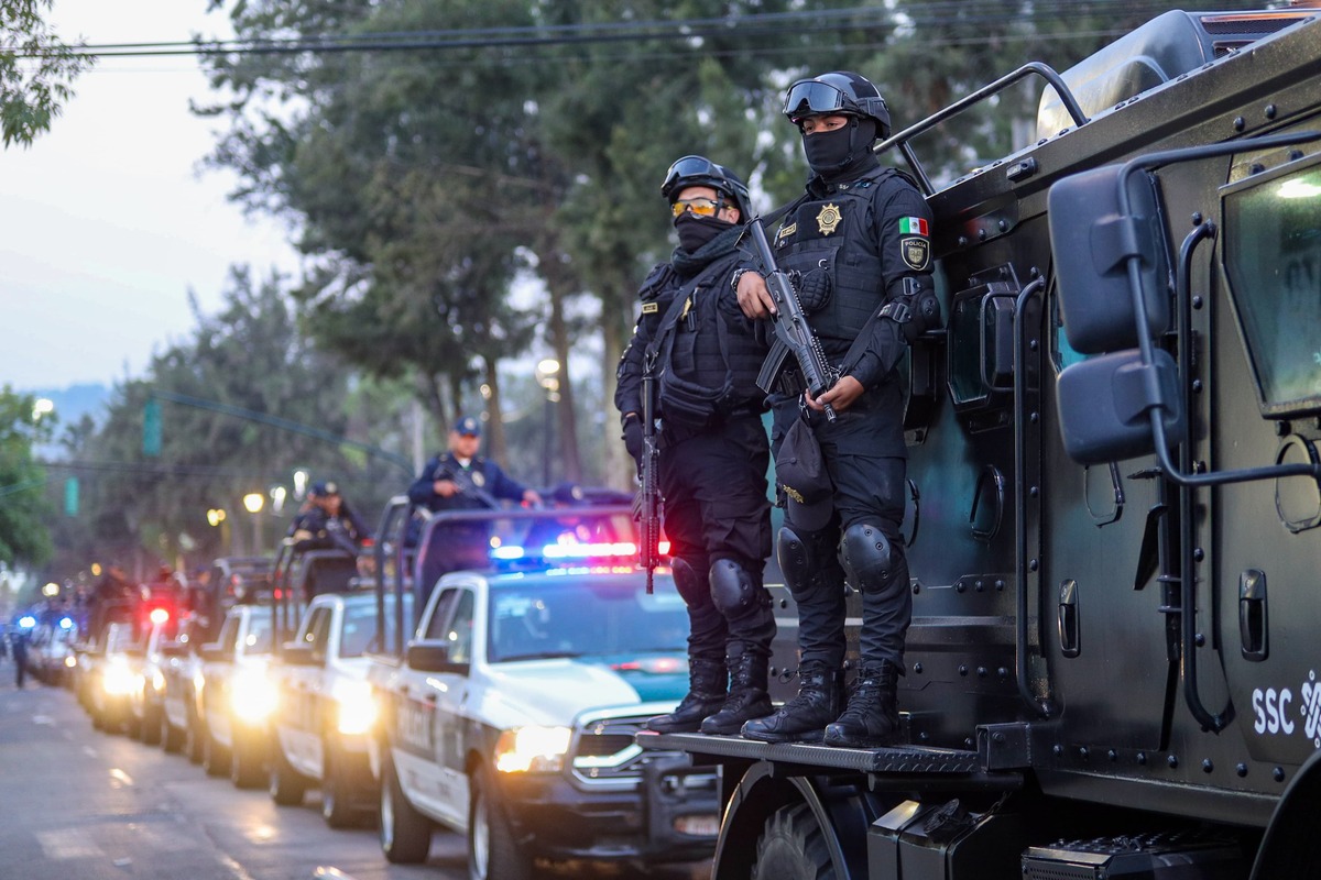 Tres mil 642 elementos de seguridad resguardarán la GAM | Especial