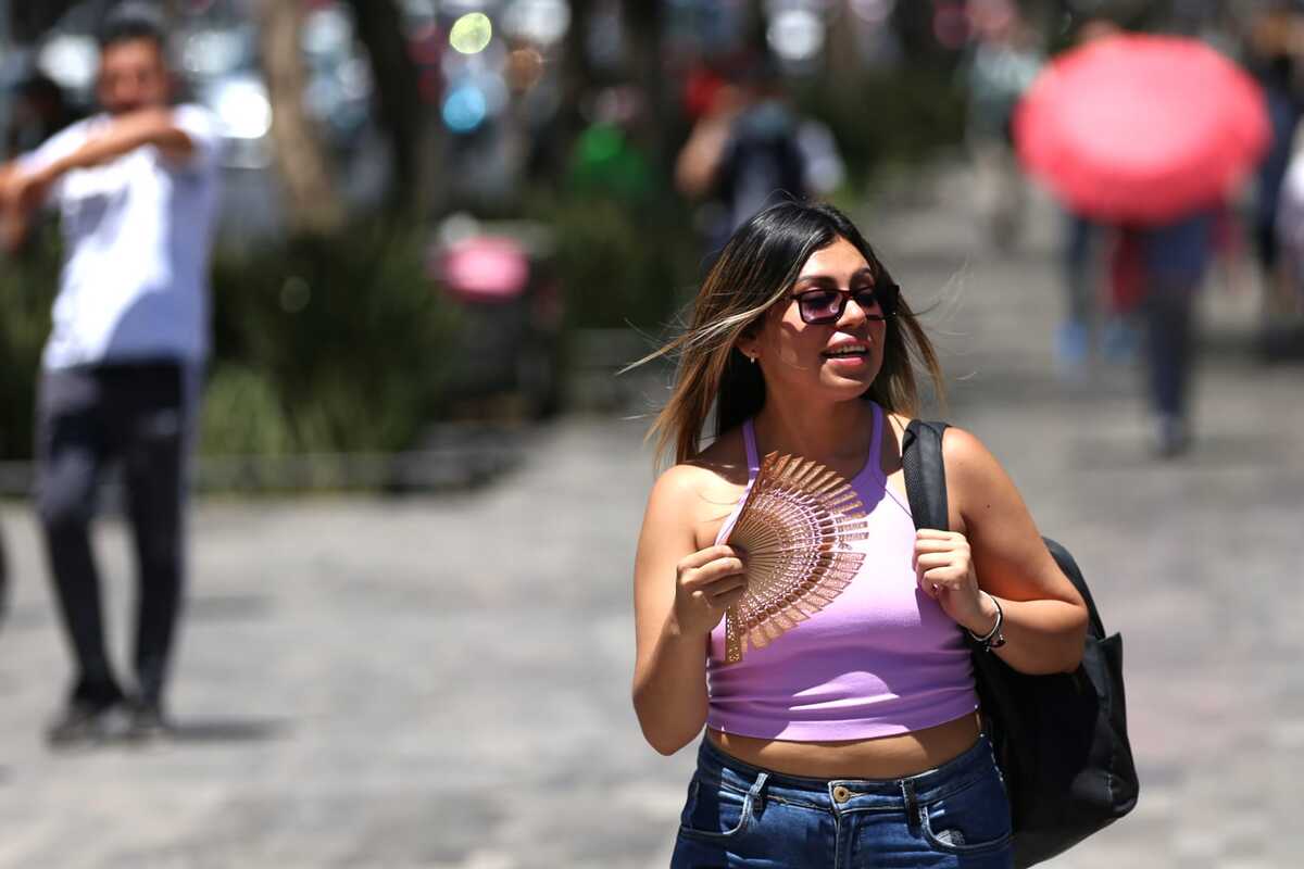 La primera ola de calor en CdMx  este 2024 ya rompió, dos días seguidos, las temperaturas máximas. (Ariana Pérez)