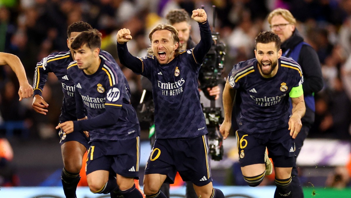 Real Madrid semifinalista de Champions League tras eliminar al Manchester City en penaltis (Reuters)