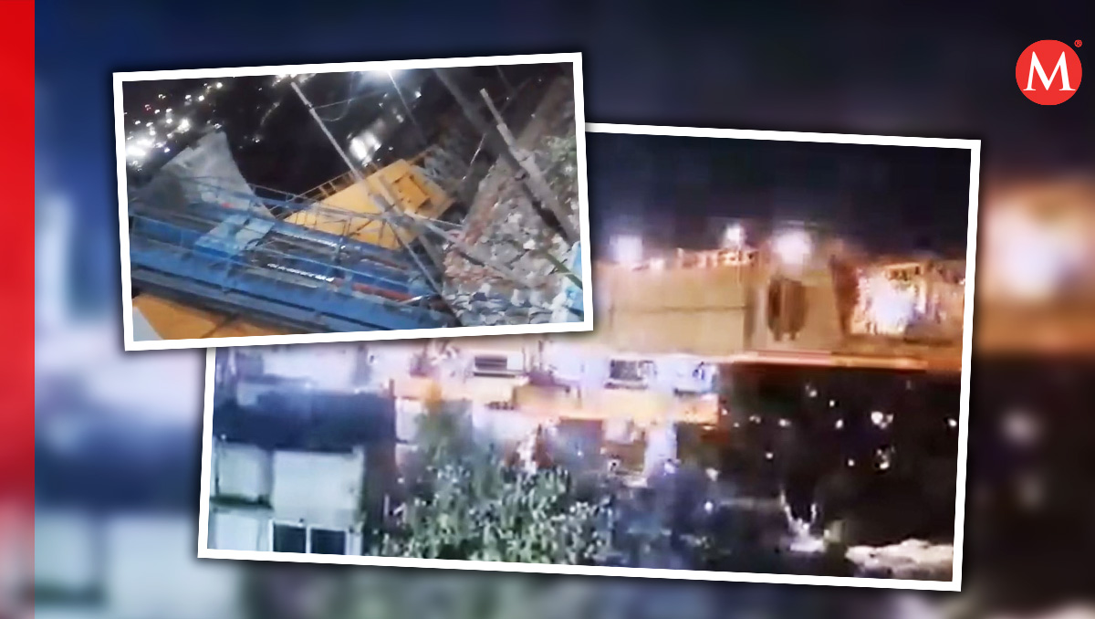 Reportan nuevo incidente en obras del Tren Interurbano (Diseño: Milenio)