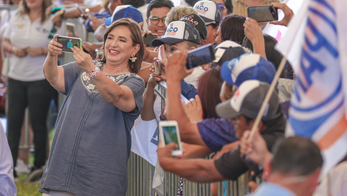 Xóchitl Gálvez en Cuernavaca, Morelos. | X