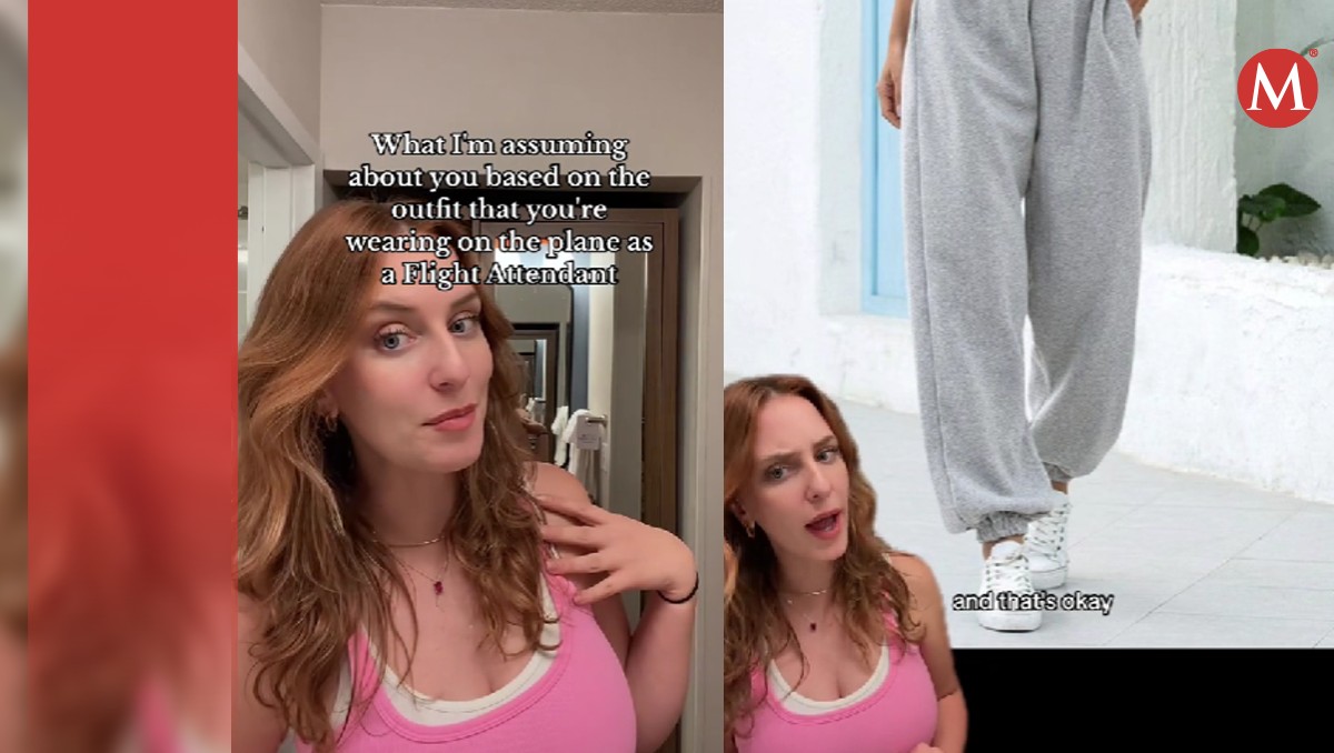 Azafata revela por qué la ropa que usas en un avión es importante. | Captura de TikTok @cherdallas