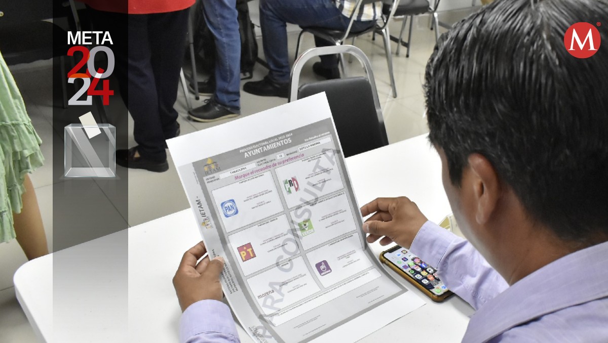 Boletas electorales de Tamaulipas.