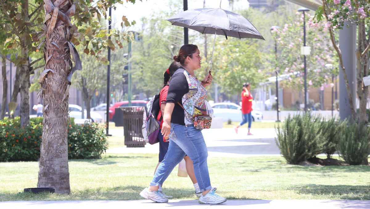 Calor en Nuevo León. Raúl Palacios