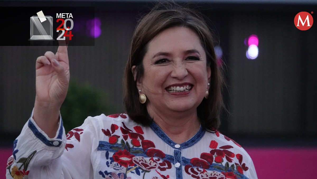 La candidata Xóchitl Gálvez se ha caracterizado por portar huipiles y prendas bordadas. | Cuartoscuro