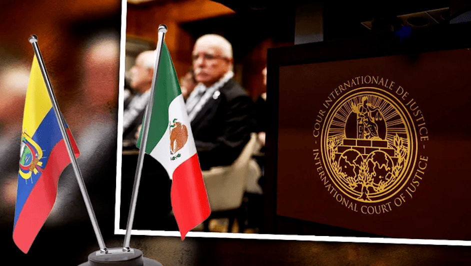 CIJ ya determinó la fecha para la audiencia entre México y Ecuador en la Corte Internacional