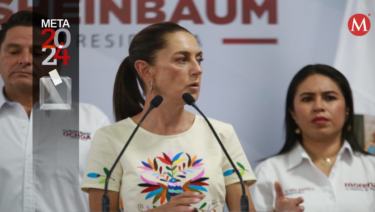 Claudia Sheinbaum en Hidalgo. (Jorge Sánchez)
