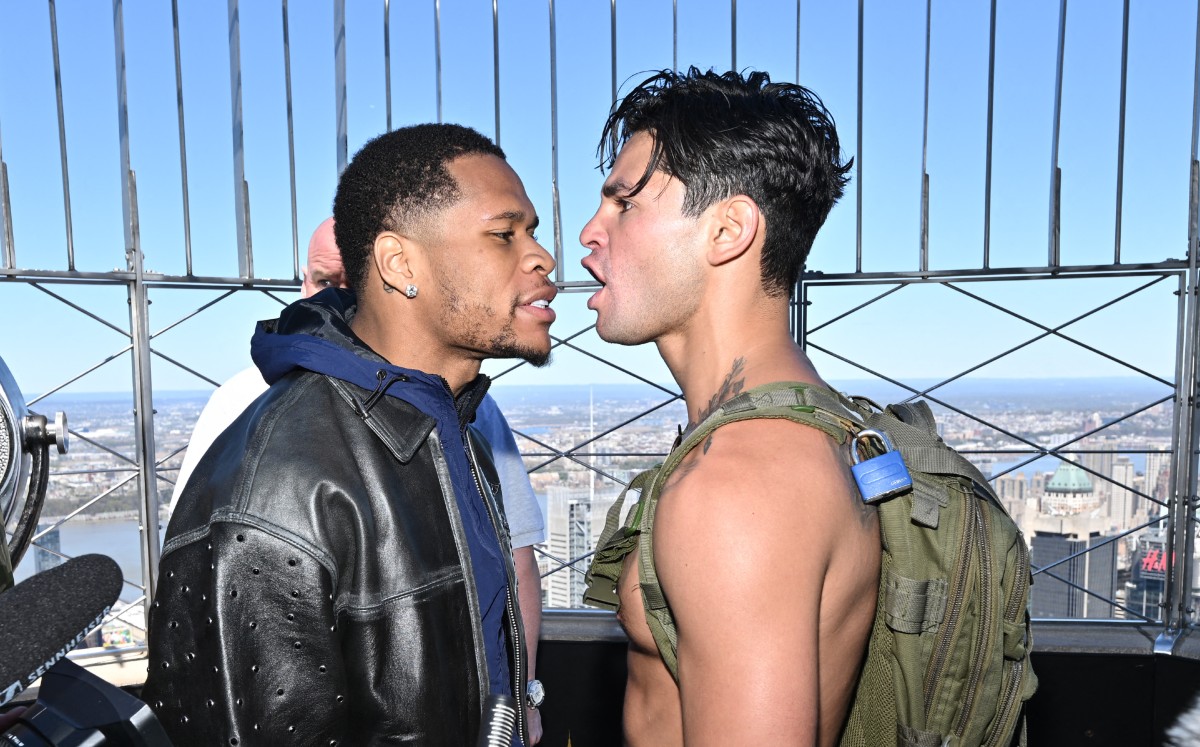 Ryan García  vs Devin Haney EN VIVO | pelea de boxeo HOY 2024 (AFP)