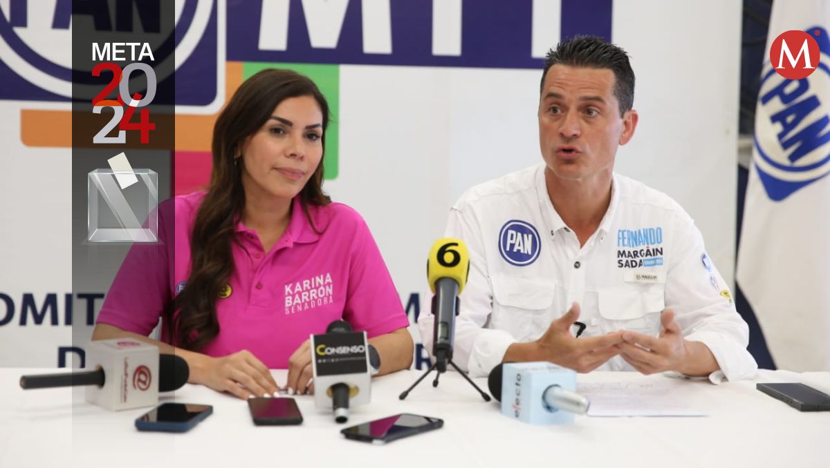 Karina Barrón y Fernando Margáin, candidatos al Senado | Raúl Palacios