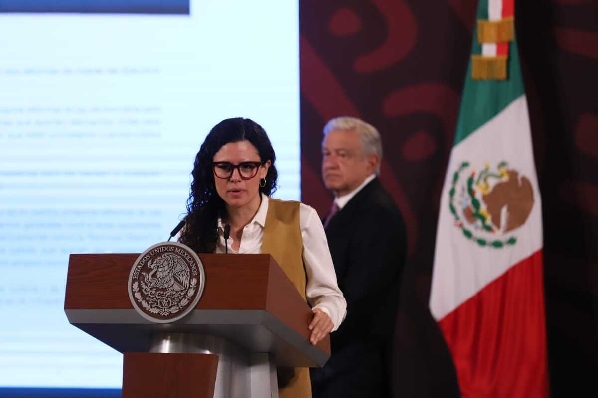 Luisa María Alcalde, secretaria de Gobernación | Octavio Hoyos