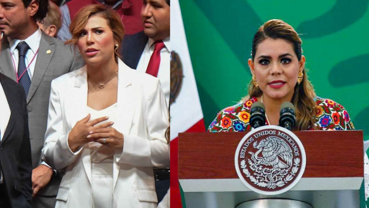 Marina del Pilar, gobernadora de BC; y Evelyn Salgado, gobernadora de Guerrero. | Cuartoscuro