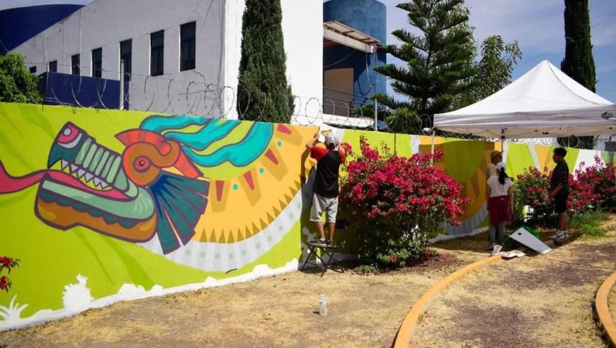 Murales en unidad habitacional en Infonavit en Edomex| Especial