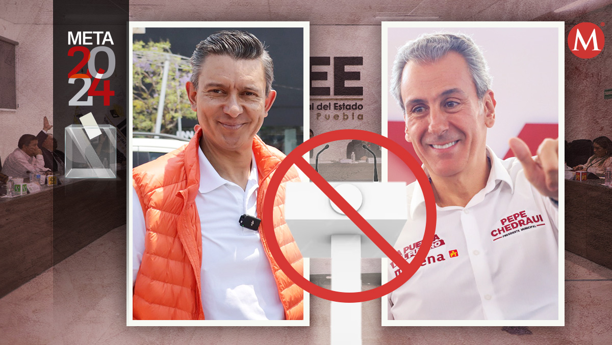 Pepe Chedraui y Cañedo no quisieron debate en Puebla: presidenta IEE | EsImagen | Diseño Milenio