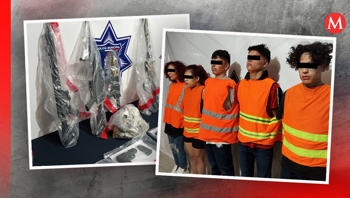 Las personas y las armas fueron puestas a disposición de las autoridades en Ciudad Juárez. | Especial