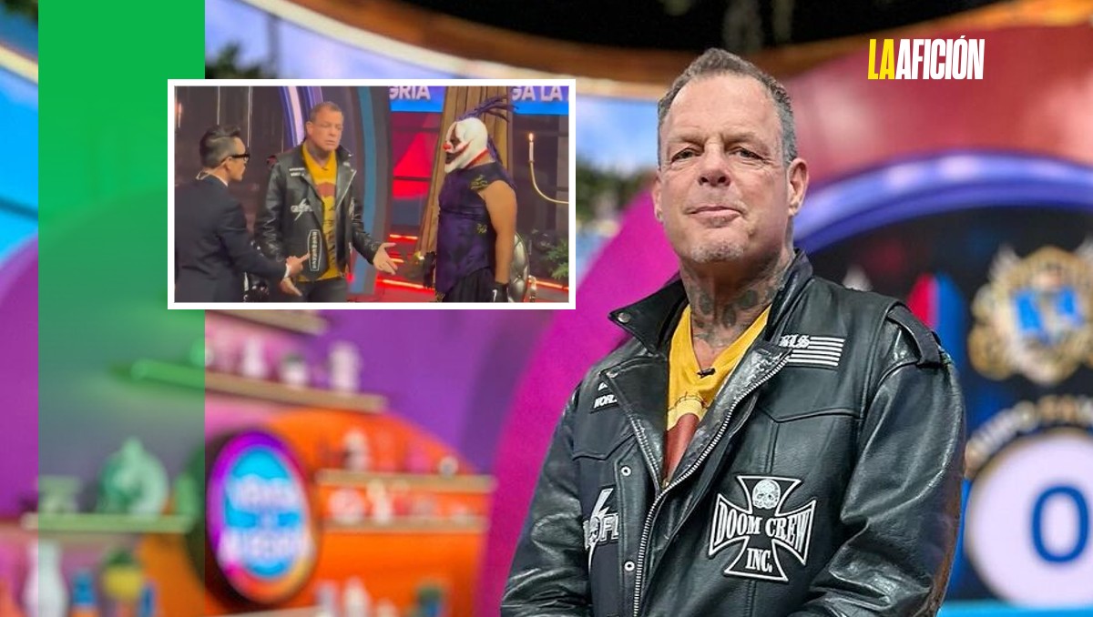 Vampiro Canadiense sufre brutal golpiza en plena entrevista en televisión (Instagram: @vengalaalegria/Especial)