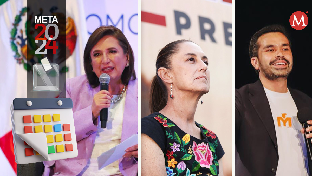 Actividades de Máynez, Sheinbaum y Gálvez hoy 19 de abril | Especial