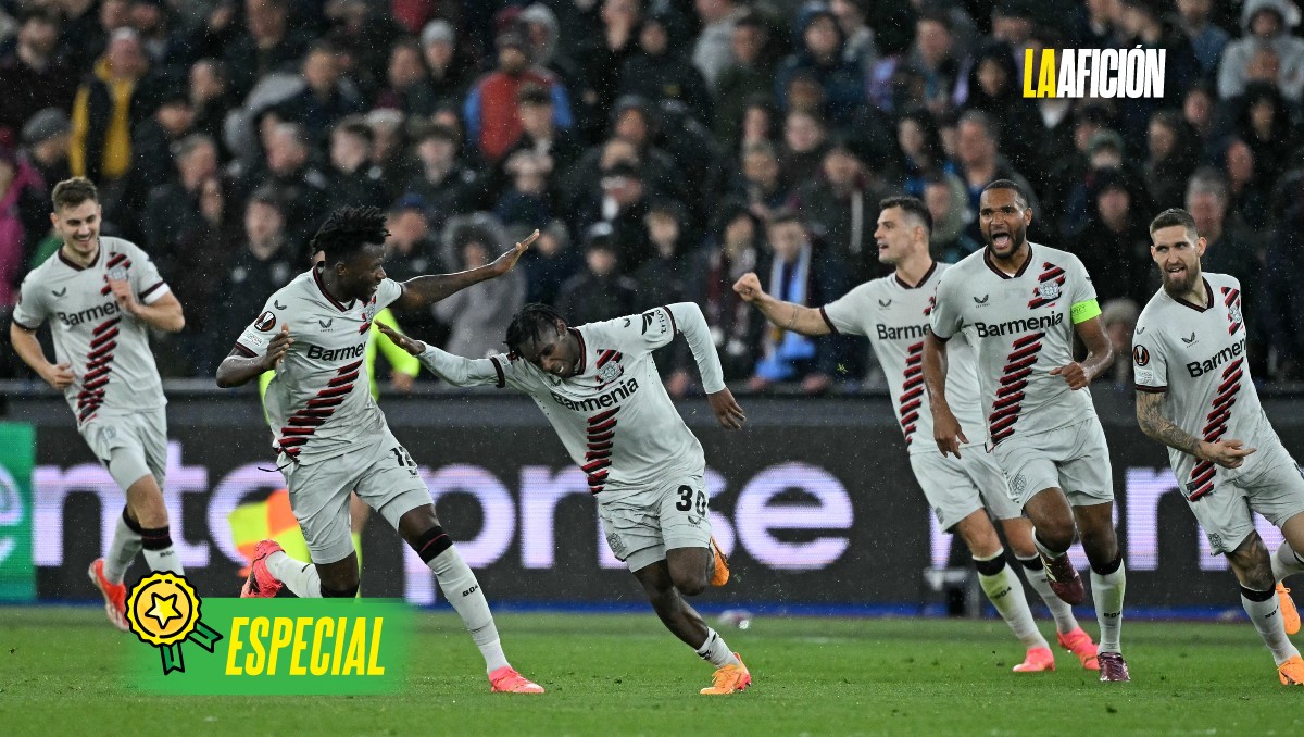 Bayer Leverkusen, con la mejor racha invicta en las mejores ligas de Europa (AFP)
