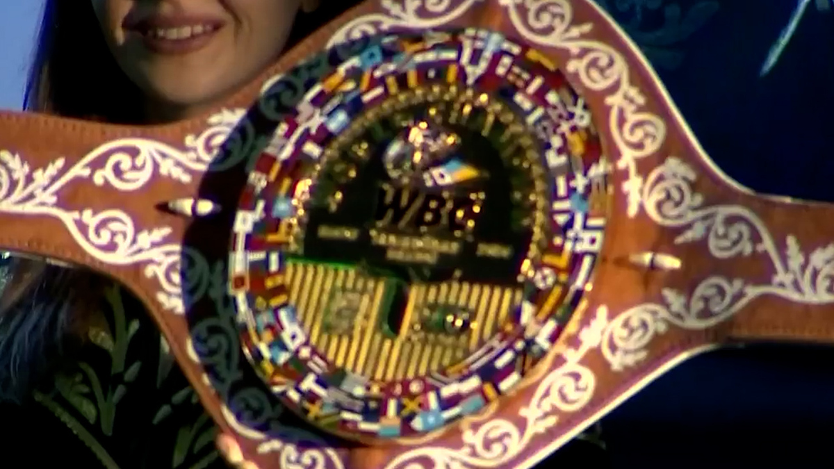 Este es el cinturón conmemorativo que recibirá el ganador de 'Canelo' vs Munguía
