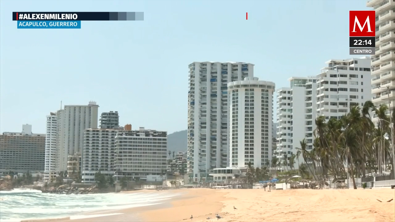 Continúa la recuperación del puerto de Acapulco tras el paso de 'Otis'