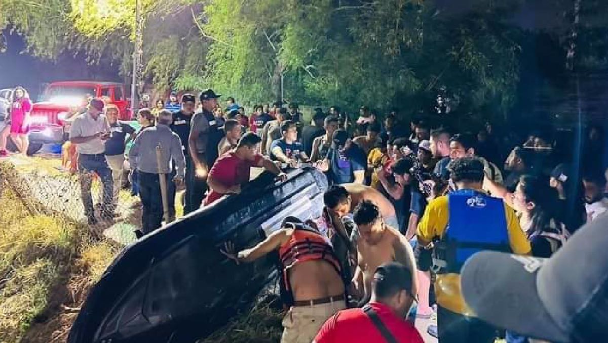 Encuentran cuerpo de joven ahogado en laguna de Matamoros.
