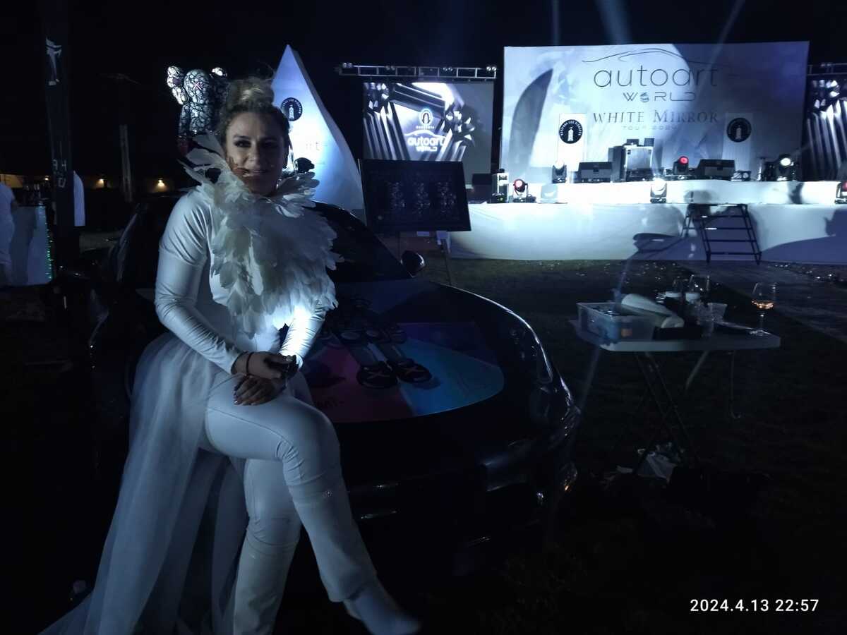 Majo Fernández gran participante de Autoart / Adriana Jiménez