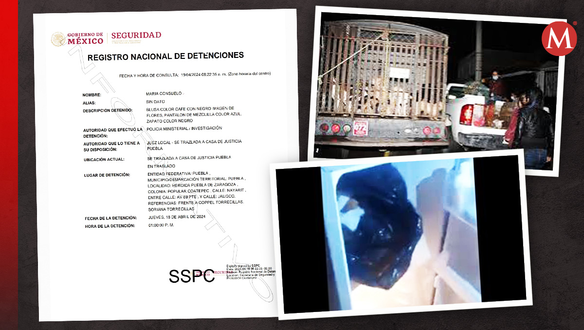 Reaprehenden en Puebla a Consuelo 'N', conocida como 'La come perros' | Especial | Diseño Milenio