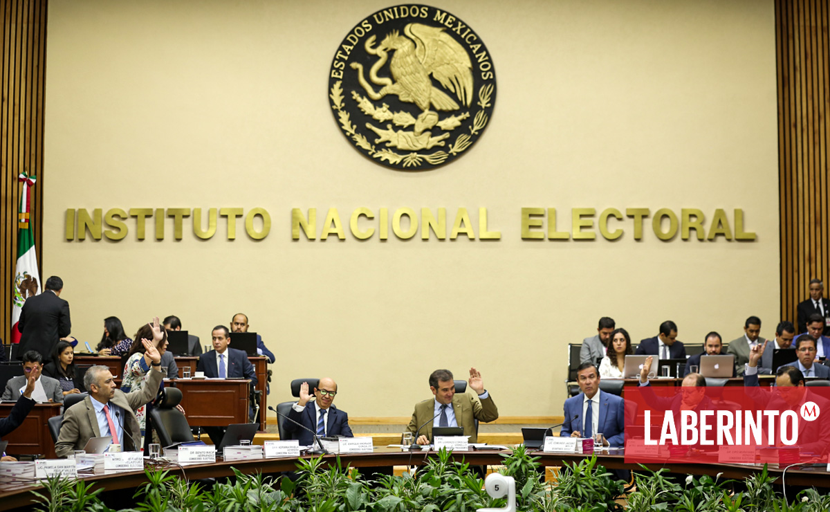 Sesión del Instituto Nacional Electoral. (Foto: Nelly Salas | MILENIO)