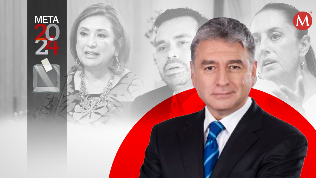 Alejandro Cacho será uno de los moderadores del debate presidencial. | Diseño: Samantha Martínez