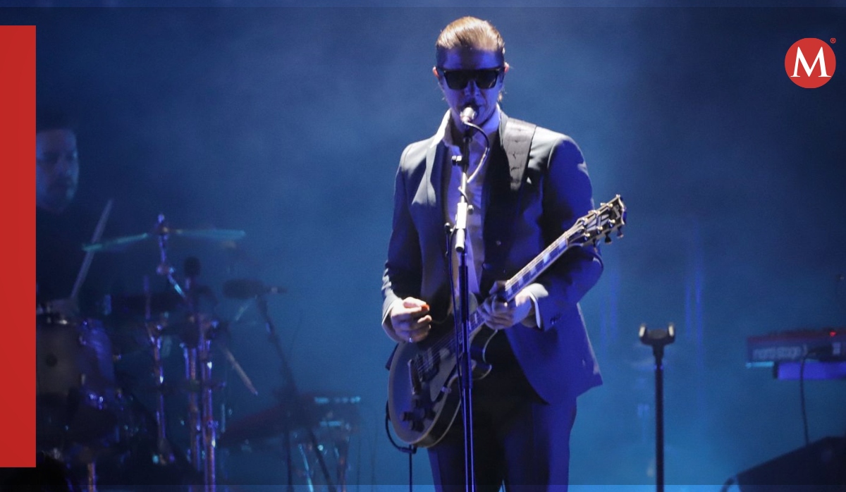 Concierto de Interpol en el Zócalo