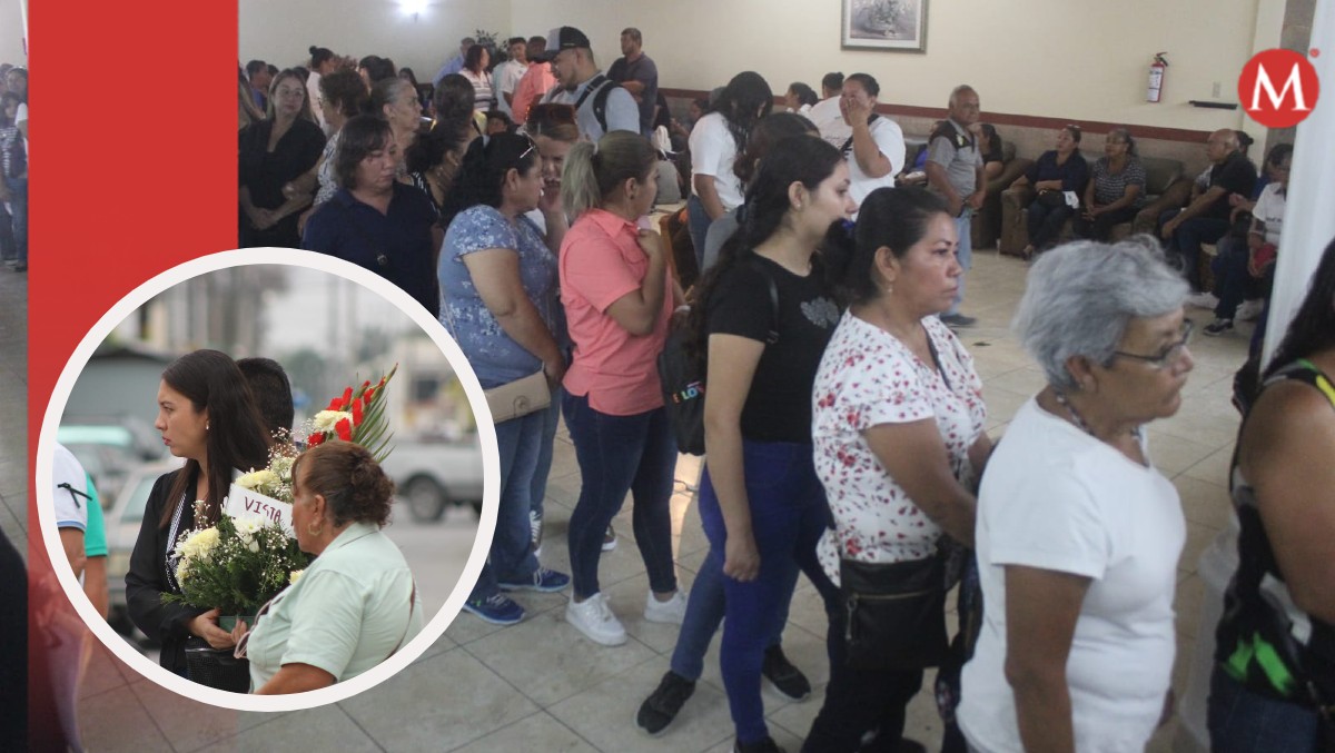 Familiares y amigos acompañan a Noé Ramos en funeraria de El Mante