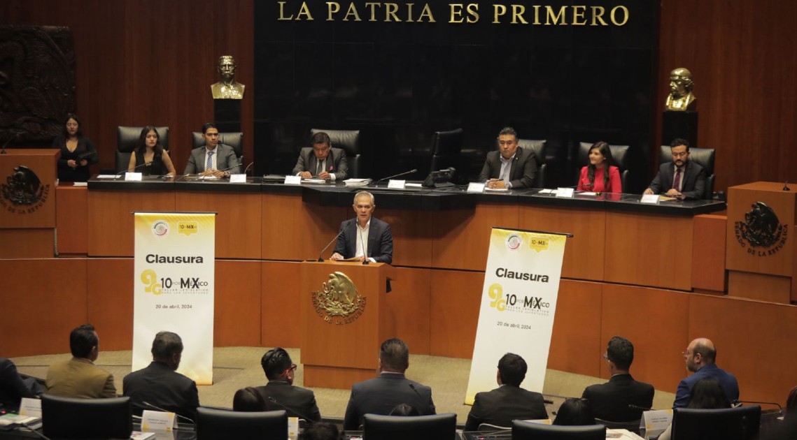 Impulso legislativo: clausura del Taller '10 por México' resalta formación política juvenil | Foto: X. @ManceraMiguelMX