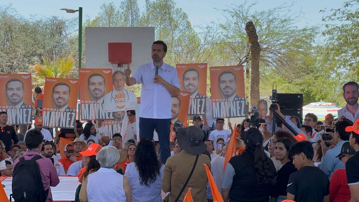 Jorge Álvarez Máynez, hizo campaña en Hermosillo, Sonora | Especial