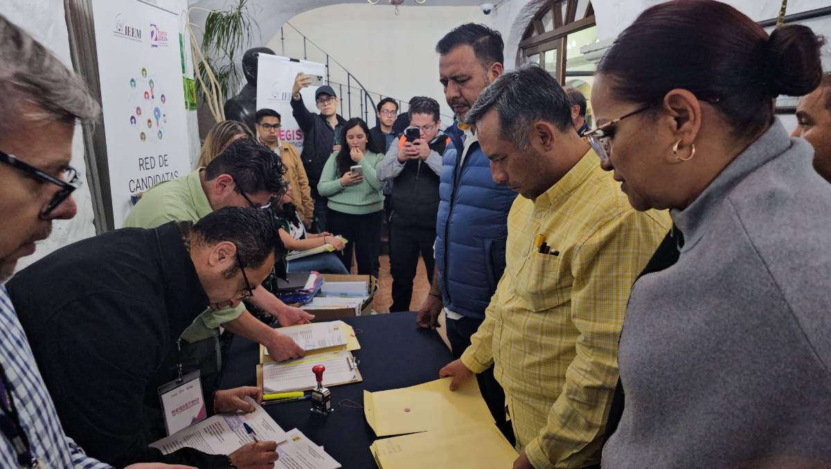 Recibió el IEEM, las solicitudes de registro de las y los candidatos| Especial