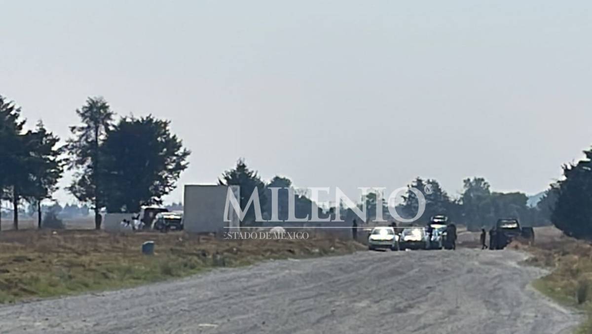 Restos humanos son hallados al norte de Toluca| Foto: Abadiel Martínez