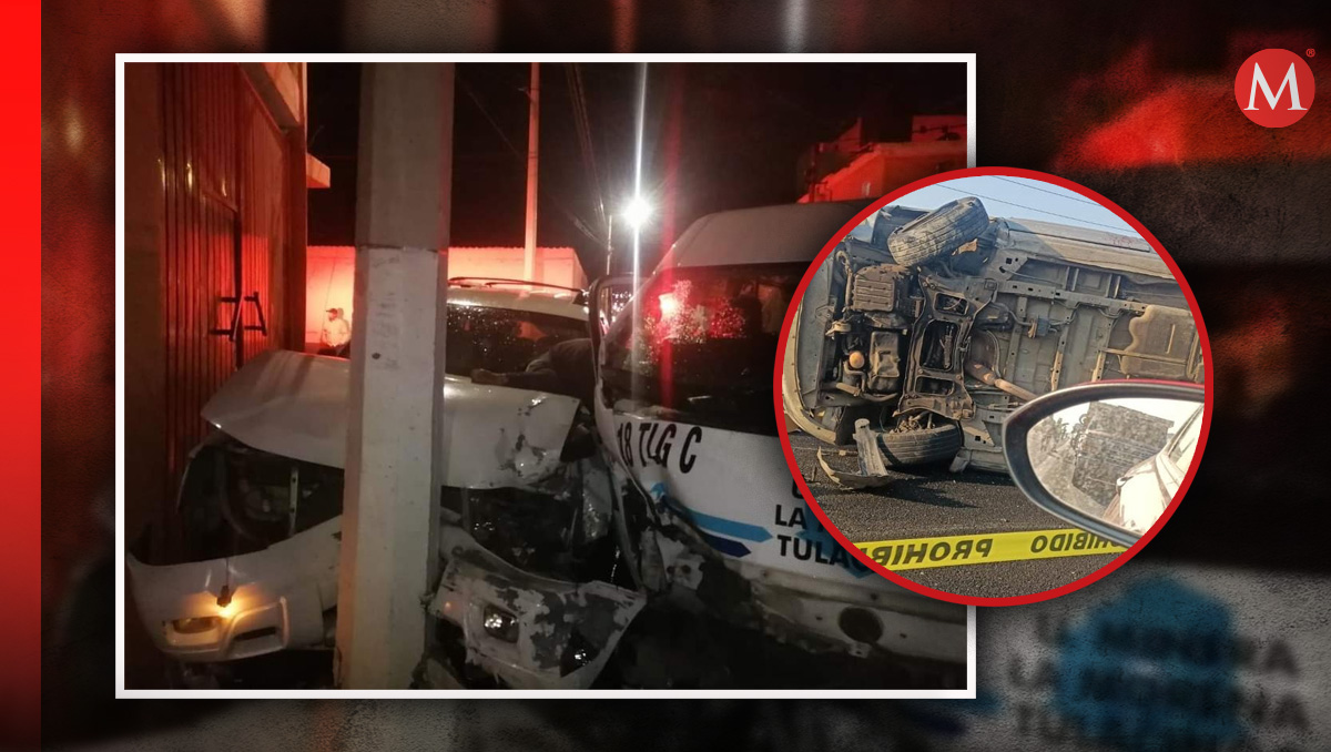 Dos accidentes viales en Tulancingo cobran la vida de dos personas