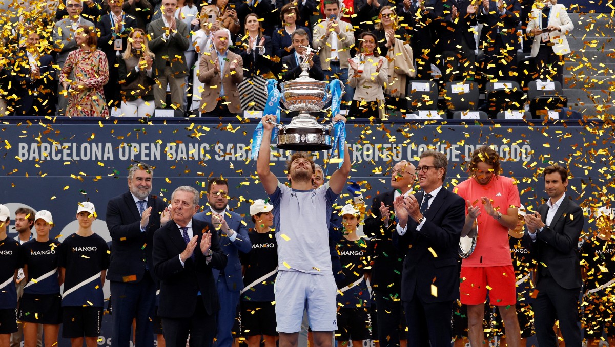 Casper Ruud gana el torneo de Barcelona por primera vez en su carrera (Reuters)