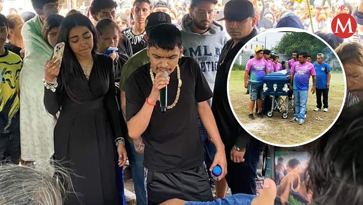 Dan último adiós a joven que murió ahogado en Matamoros