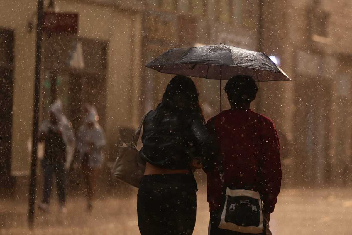 Lluvias en la Ciudad de México 21 de abril de 2024 (Foto: Ariana Pérez)