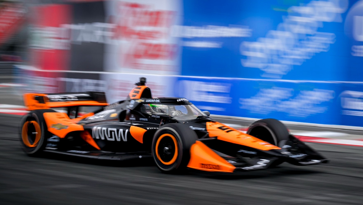 Patricio O’Ward cierra decepcionante carrera en Long Beach (X: @ArrowMcLaren)