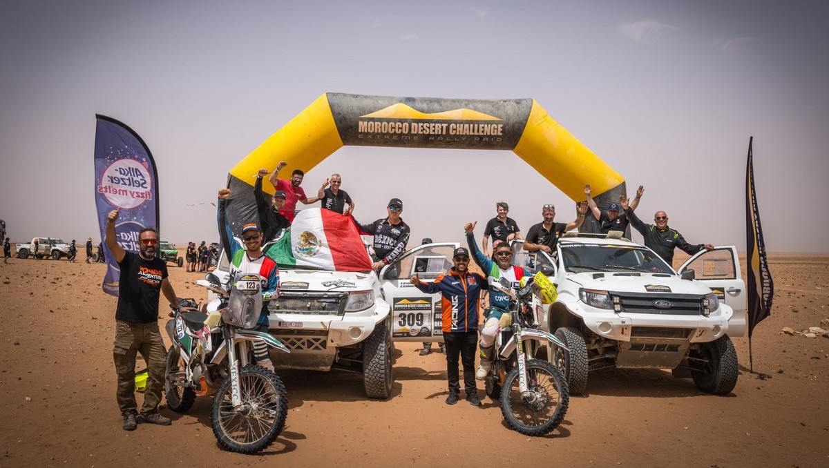 Pedro de Uriarte finaliza en segunda posición del Morocco Desert Challenge (Cortesía)