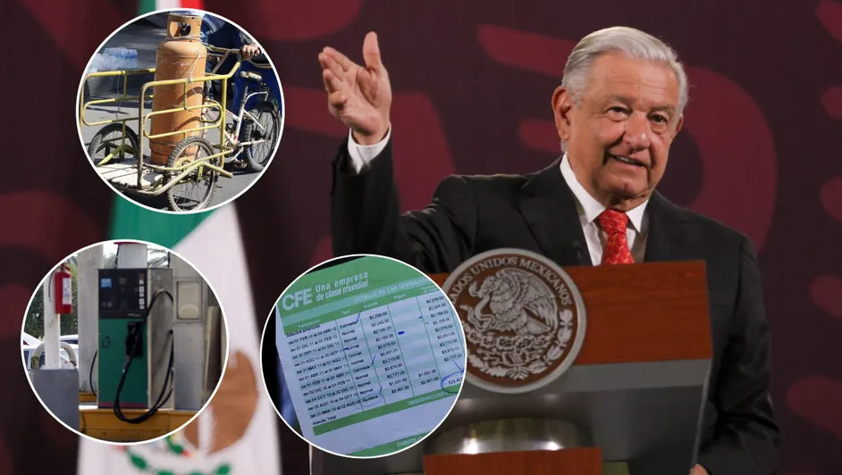 AMLO ha cumplido con no aumentar precios de gas, luz y gasolina