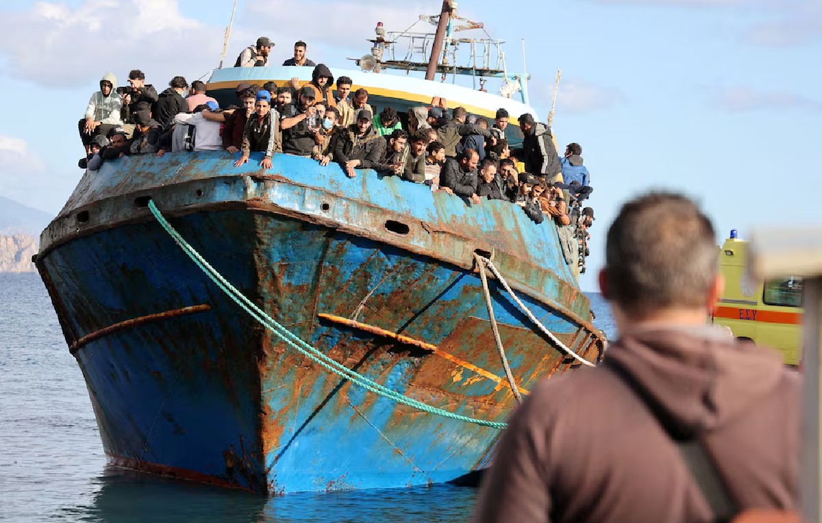 Migrantes africanos rumbo a Europa (Reuters)
