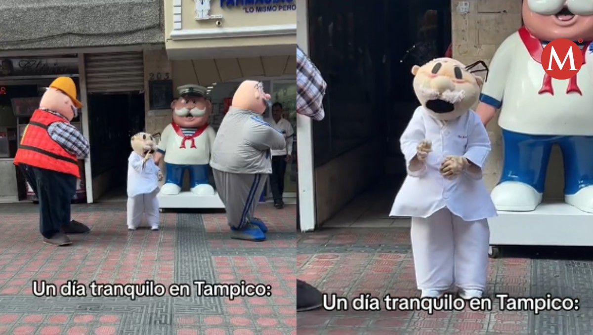 Mini Dr. Simi en centro de Tampico se vuelve viral en Tik Tok