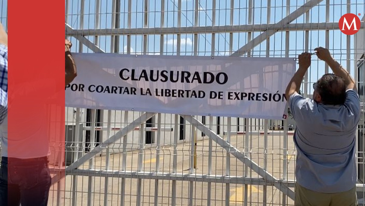 Periodistas en Guanajuato clausuran de manera simbólica instalaciones del IEEG; acusan censura | Wedoline Adame