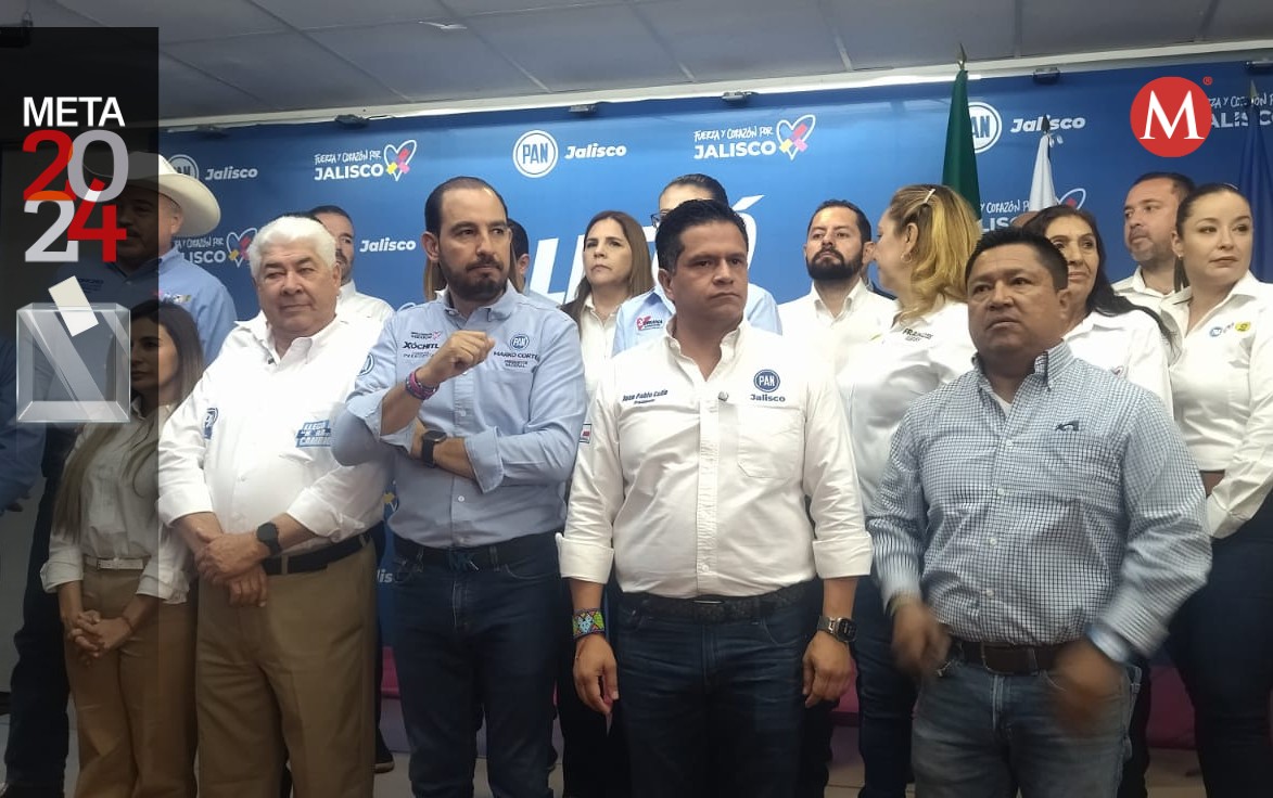 Rueda de prensa del PAN en Jalisco. (Diana Barajas)